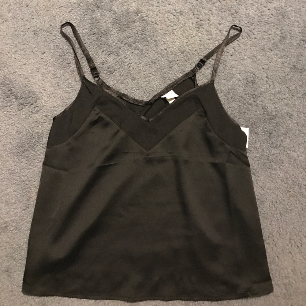 Black crop top